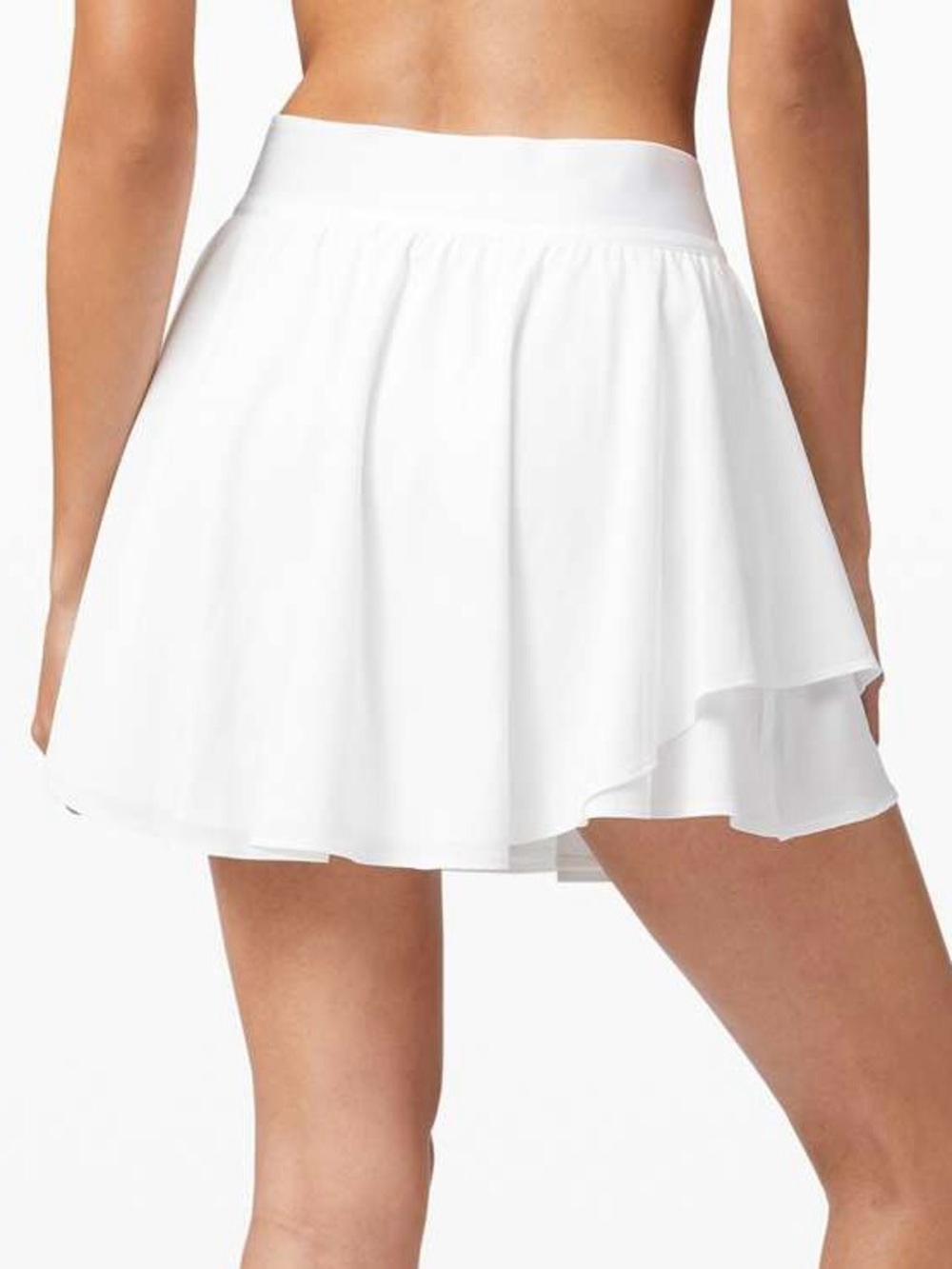 Lululemon Court Rival High Rise Skirt Tall Size 6 White